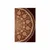 Plakat s paspartujem okrasna Mandala s čipko v bordo barvi - 40x60 no frame