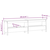 Klupa za hodnik 160x28x45 cm Masivno drvo Bor