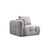 Atelier del Sofa Ugaona garnitura Amaris, 290x200 cm, Svetlo-siva