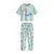 Next Pižama Lilo & Stitch modra/meta/pastelno lila/bela
