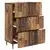 Ormar s ladicama Staro drvo 66 x 34,5 x 92 cm Konstruirano drvo