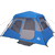 vidaXL Šator za kampiranje za 6 osoba plavi 344 x 282 x 192 cm