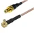 Pigtail MCX vtič RA/SMB vtič RG316 30 cm
