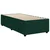 Vidaxl Box spring postelja z vzmetnico temno zelen 90x190 cm žamet
