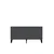Hanah Home komoda Lipa 150, 125 cm, antracit