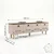 Hanah Home TV komoda Pura, 180 cm, travertin / orah Venezia