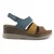 LP Fashion Ženske sandale, Kožne, Braon-plave