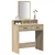 Toaletni stol Sonoma hrast 79 x 41 x 140 cm Konstruirano drvo