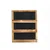 Aberto Design Kuhinjska polica Three Layer Shelf, 28x34x8cm, Braon