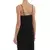 Norma Kamali Ženski top KK1276PL165001-BLACK, Crni