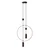 Opviq luster Zorella 20600-C, 2 × G9, braon