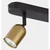 LED RGBW prigušiva spot svetiljka TOP 2xGU10/6,5W/230V 2700-6500K zlatna/crna