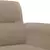 2-dijelni set sofa s jastucima smeđesivi od mikrovlakana