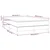 Vidaxl Box spring postelja z vzmetnico bel 140x200 cm umetno usnje