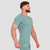 GymBeam High Compression T-shirt Blue