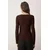 Trendyol Milla ženska bluza Twoaw25Bz00109, braon-braon