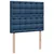Vidaxl Box spring postelja z vzmetnico moder 120x200 cm blago