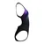 Speedo placement printed powerback black / purple xxl - uk40