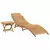 Ležaljka 2 pcs Smeđa 198 x 55 x 58,5 cm Čvrsto teak drvo