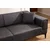 Atelier del Sofa Trosed na razvlačenje Horizon 95x43x173cm Tamnosivi
