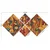 Wallity slika 4MDF2369441, 60x115 cm, 4 dijela