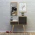 Hanah Home Janna (cipelarnik + ogledalo), Braon