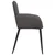 Trpezarijske stolice 2 pcs Umjetna koža Crna 57 x 50 x 85 cm