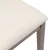 Vidaxl Jedilni stoli z blazinami 2 kosa Brown Solid Wood Rubber