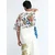 Desigual Majica mešane barve/bela