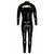 Black Level Erotski kombinezon za muškarce Jumpsuit, Crni