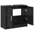 Kupaonski ormar Crni hrast 63 x 29 x 55 cm Konstruirano drvo