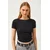 Olalook Ženska majica TSH-19000801, Crna