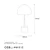 Opviq Stona lampa E14 Socket, Crno-Bronzana