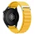 BStrap Nylon Loop pašček za Garmin Vivoactive 4, yellow