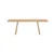 Venture Design Jedilna miza Logga 210x100x76 cm naravna