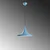 Opviq Luster Tom-3531, 30-117cm, O30 cm, Plavi