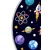 Conceptum Hypnose Tepih HMNT926, 120x120cm, Šareni
