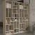 HANAH HOME Polica za knjige Nicola Travertine