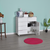Hanah Home Komoda 85x81x44cm Bela
