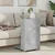 Bocni stol Betonski sivi 40 x 35 x 60 cm Konstruirano drvo