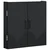 Kabinet za mete HOORN Crna 52,5 x 10,5 x 53,5 cm
