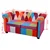 Vidaxl Chesterfield kavč dvosed iz blaga