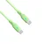 Akyga Kabel USB tipa C / USB tipa C 1m AK-USB-69 60W silikonski zelen