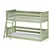 Pograd Kevin - 90x190 cm - olive