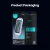 Zastitno staklo Tempered glass Nillkin Guardian Privacy za iPhone 17 Pro 6.3 (sa kalupom)