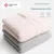 Grace Set peškira, 32x71cm, 2 komada, Sivo-roze