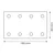 Abrazivni papir NEO TOOLS, 130 x 80 mm, P80 (5 kosov)