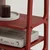Hanah Home stalak za gramofon CPT4848-50, 50 cm, crveni
