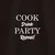 Kitchen apron “COOK Drink PARTY Repeat!”