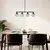 Opviq Luster Benek-15-14435, 80x15x80cm, IP20, Crno-zeleni